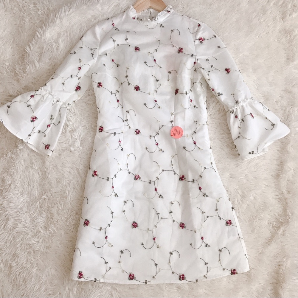🔥Chichi London floral Fern Dress👗NWT！
